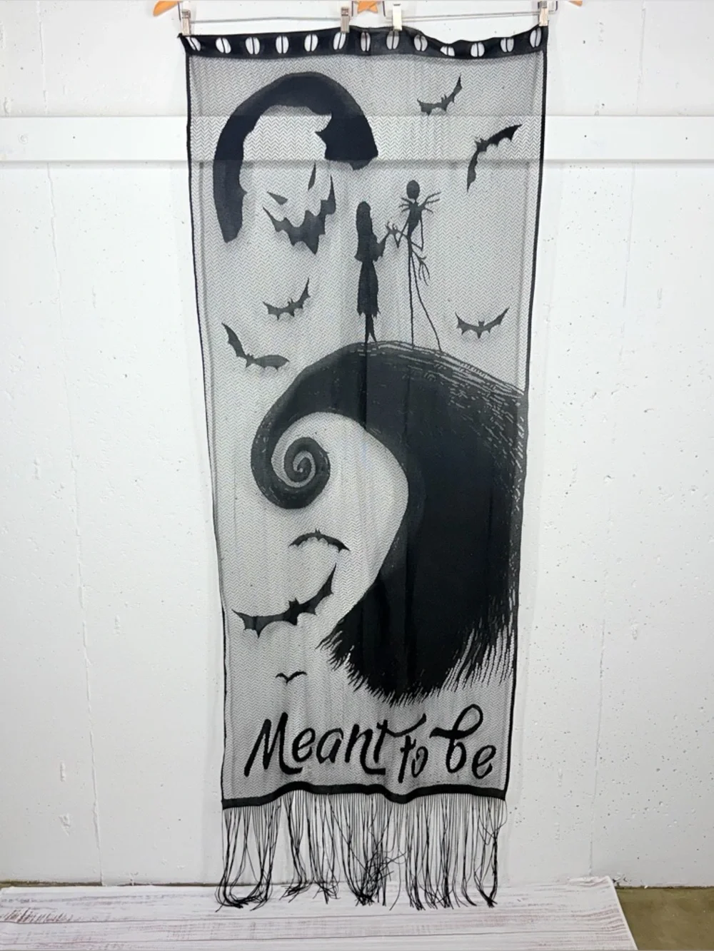 The Nightmare Before Christmas Lace Simply Meant to Be Wall Panel
